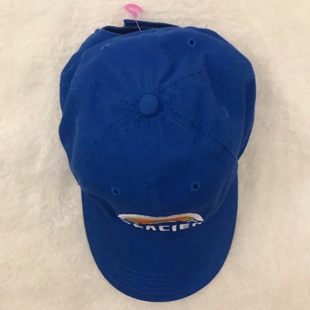 Ouray Sportswear for Glacier National Park Youth Adjustable Blue Ball Cap